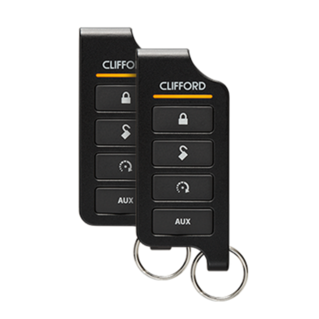 CLIFFORD 1-WAY 5-BUTTON LED REMOTE START & SECURITY SYSTEM -  5606X main image